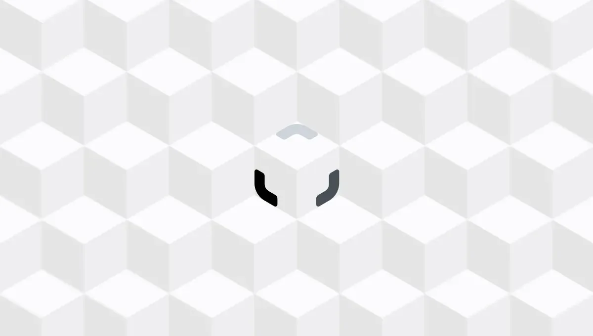 Logo architecture: frames cut from a cube